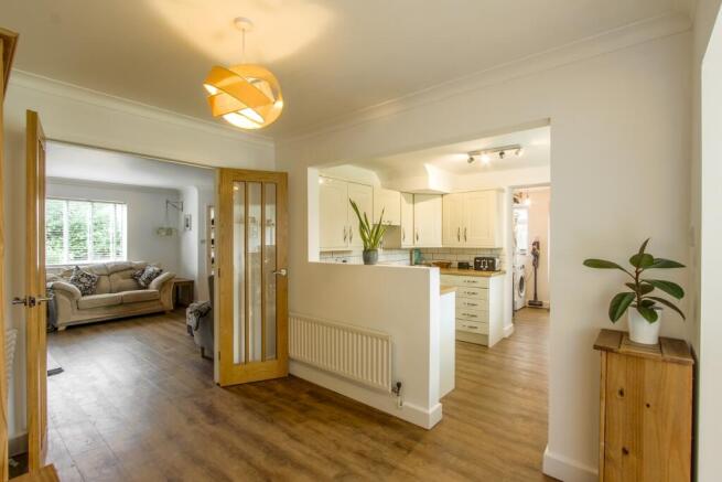 Kitchen Dining into Living Room