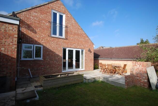 Rear garden
