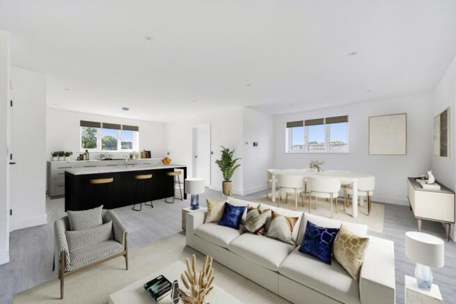 Virtually Staged Living Areas