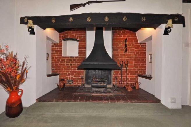 Inglenook fireplace