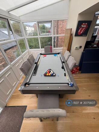 Pool, Table Tennis And Darts. 100" Tv