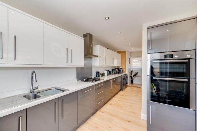 KITCHEN, DINER AND LIVING ROOM