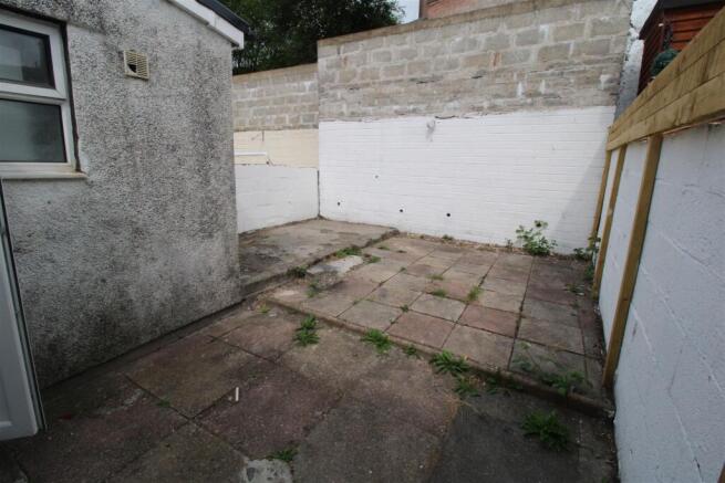 Private paved outdoor area for socialising...