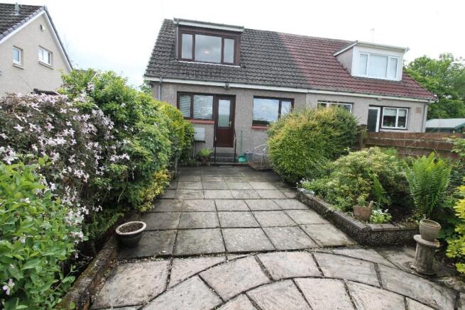Rear of property