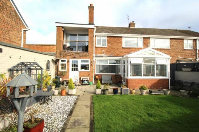 Rear Garden/Balcony