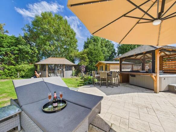 Rear garden
