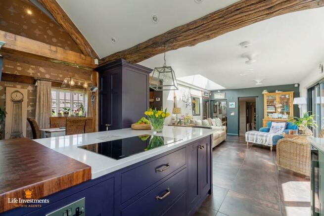 Kitchen - Living Rm