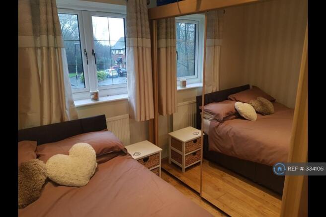 Large Sliding Wardrobe Included