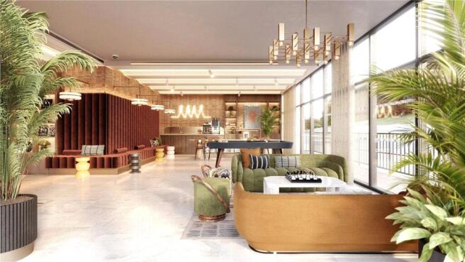 Residents Lounge Cgi