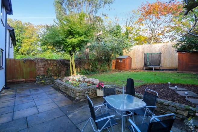 Rear garden