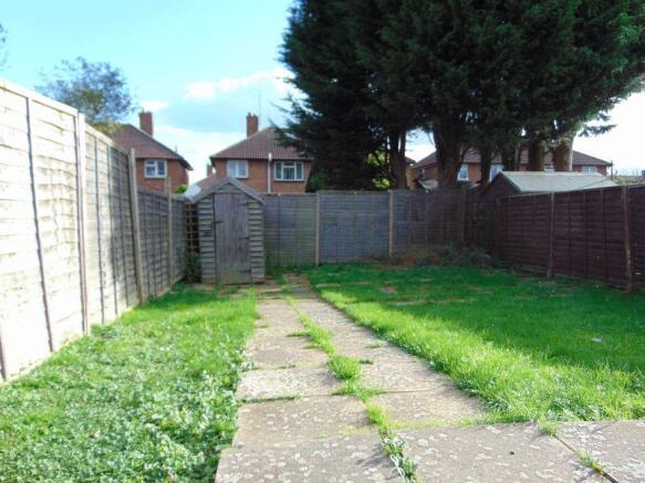 Rear garden