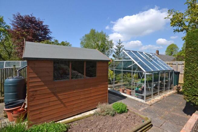 Shed and Greenhouse