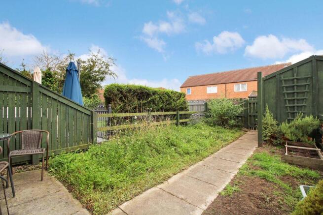 Garden at Back