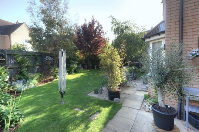 Rear terrace a...