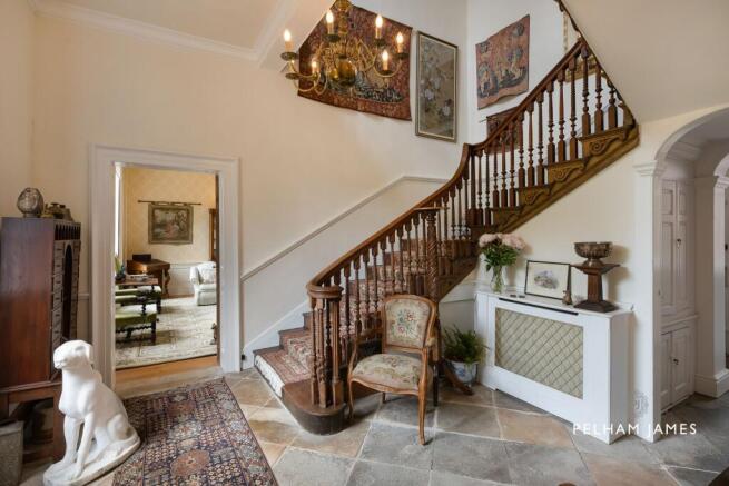 Entrance Hall, The Old Rectory, Westborough