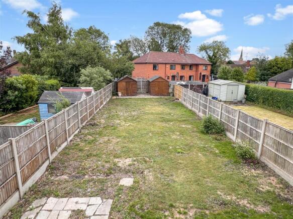 Generous Rear Garden 125