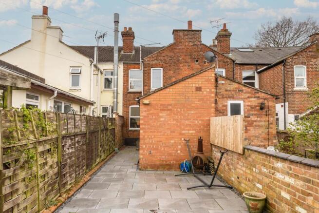 Rear of Property