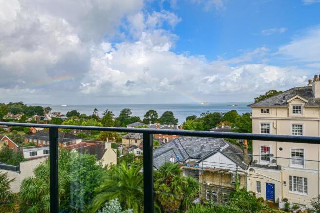 Balcony with Rainbow