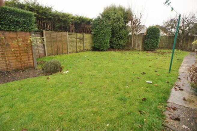 Rear garden