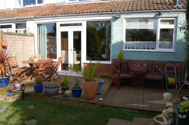 Rear of Property