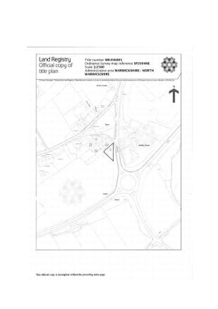 Land Registry Plan