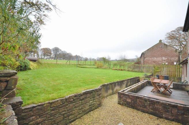 Rear garden