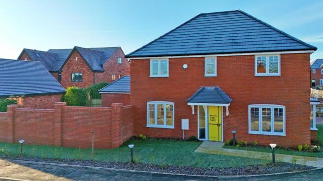 4-bed detached on Plot 1, The Kingston, Cygnets Rest, Drakes Broughton, £489,950