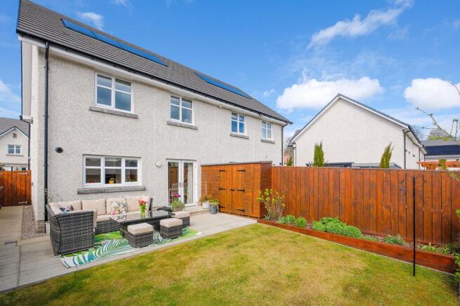 Rear of house alternative view