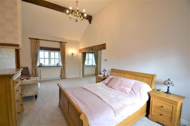 Master bedroom suite