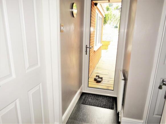 Rear hallway