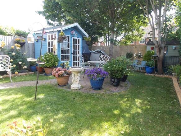 Rear garden