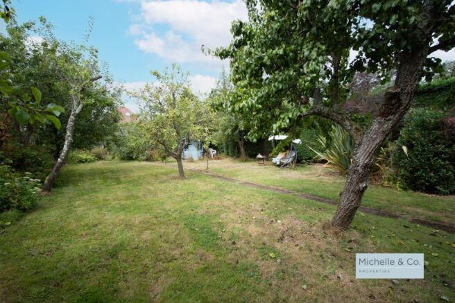 Mini orchard & lawns