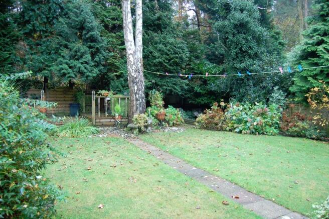 Rear garden