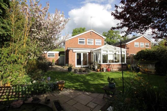 Rear of house