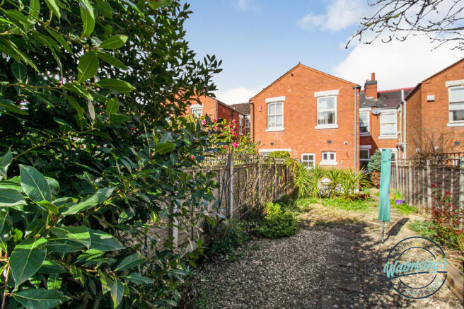 Rear of property (South facing)