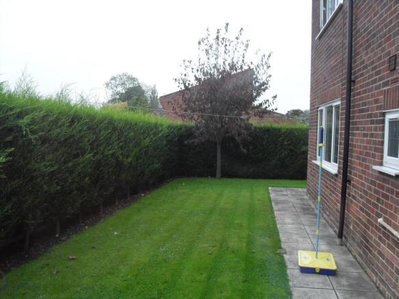Rear garden