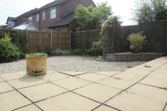 Rear garden