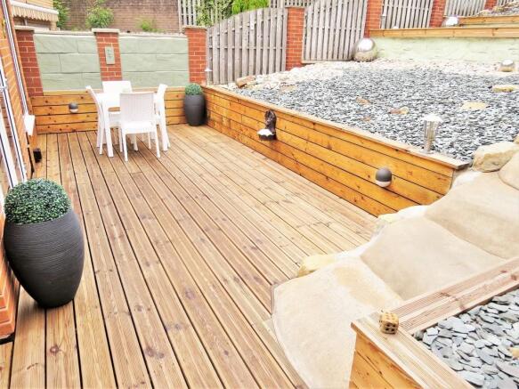 Rear garden