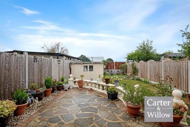 Private rear garden 