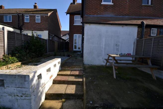 Rear of Property