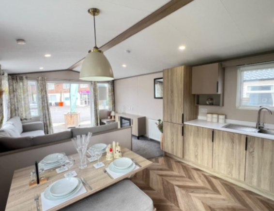 Spacious Open Plan Kitchen, Dining And Lounge Area