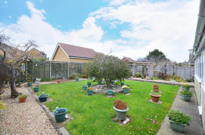 Rear garden