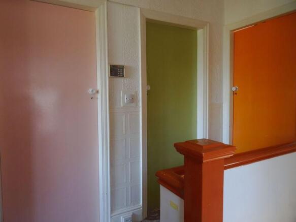Doors to bedroom