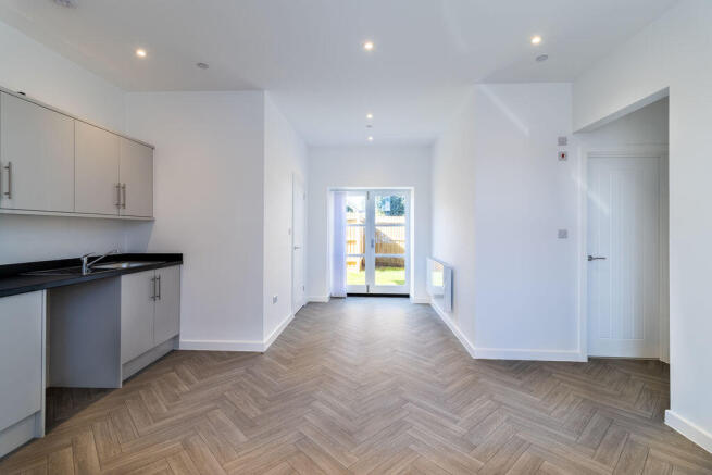 Open plan kitchen/diner/living room