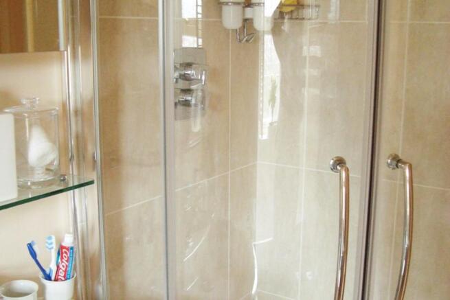 bathroom with separa