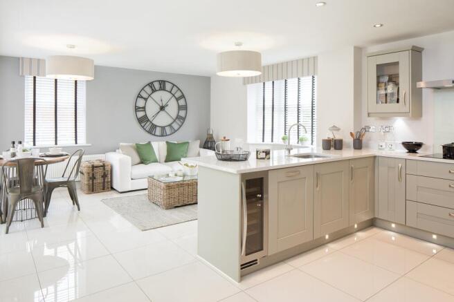 Kitchen in the Henley 5 bedroom home