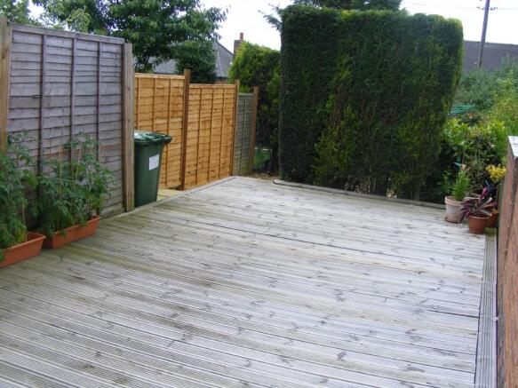 DECKED PATIO