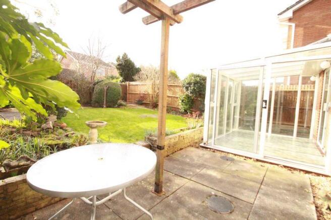Rear garden