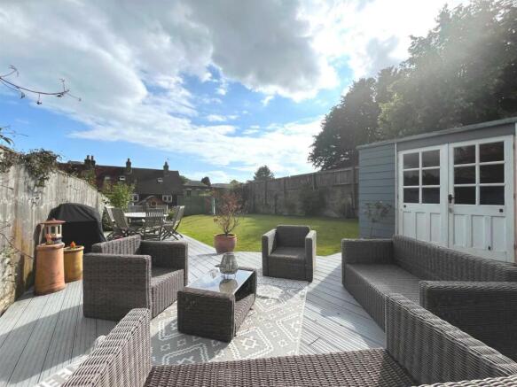 Decked area