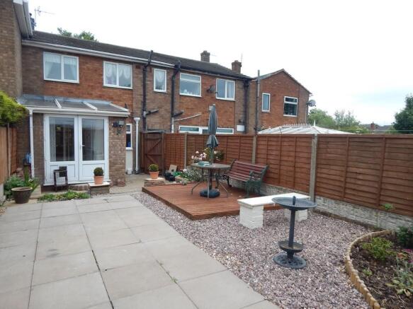 Rear garden